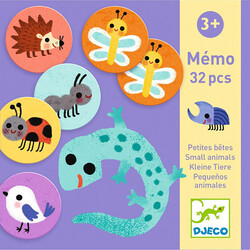 Djeco memory kleine dieren +3jr