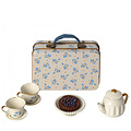 Maileg Maileg valise service à thé Blue Madelaine
