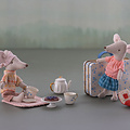 Maileg Maileg afternoon treat Mouse Blue Madelaine