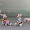 Maileg Maileg afternoon treat Mouse Merle