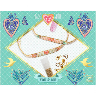 Bijoux duo bracelets Miyuki and Hearts - Djeco