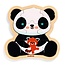 Djeco Djeco puzzel panda 9 stukjes