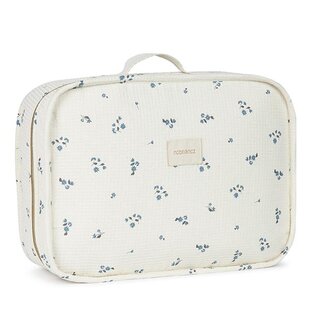Nobodinoz Victoria baby suitcase Lily Blue