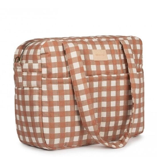 Nobodinoz tipi en accessoires Nobodinoz luiertas Terracotta Checks