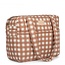 Nobodinoz tipi en accessoires Nobodinoz changing bag Terracotta Checks