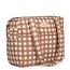 Nobodinoz tipi en accessoires Nobodinoz changing bag Terracotta Checks