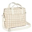 Nobodinoz tipi en accessoires Nobodinoz Gala waterproof luiertas Ivory Checks