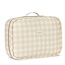 Nobodinoz tipi en accessoires Nobodinoz Victoria baby koffertje Ivory Checks