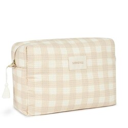 Trousse de toilette Diva Ivory Checks - Nobodinoz