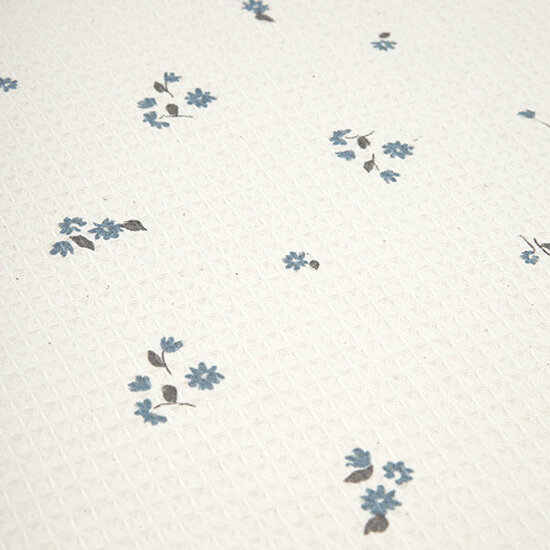 Nobodinoz Nobodinoz matelas à langer imperméable Mozart Lily Blue