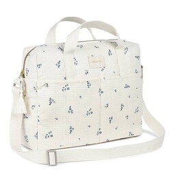 Sac a langer imperméable Gala Lily Blue - Nobodinoz