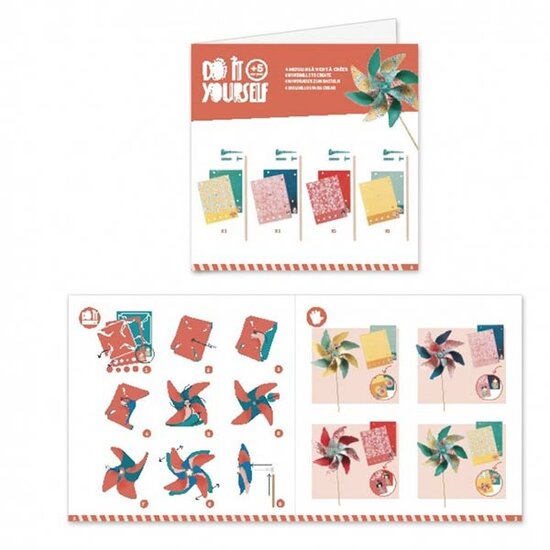 Djeco Djeco knutselpakket windmolens maken