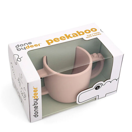 Done By Deer Done by Deer Peekaboo drinkbeker Croco Powder