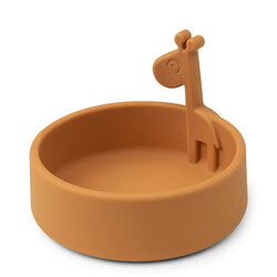 Done by Deer Peekaboo bowl Raffi Mustard