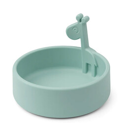 Done by Deer Peekaboo bowl Raffi Blue