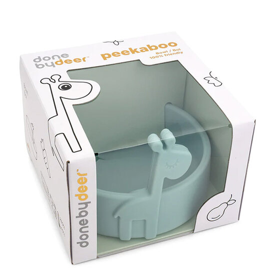 Done By Deer Done by Deer Peekaboo bowl Raffi Blue