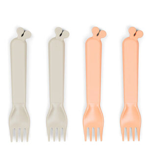 Done by Deer Kiddish fork set - Raffi sand/coral