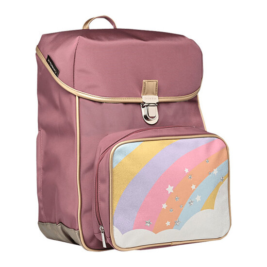 Caramel et Cie Caramel et Cie Ergo backpack Arc-en-Ciel étoile