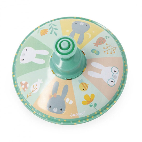 Janod Janod spinning top bunnies