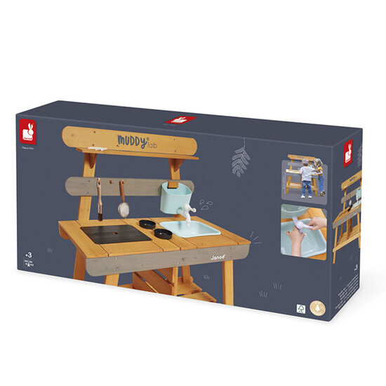 Janod Janod Muddy Lab outdoor play kitchen