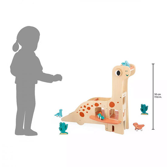 Janod Janod Dino toy car garage