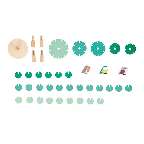 Janod Janod Konstruktionsspiel Baum mit Vögeln WWF®