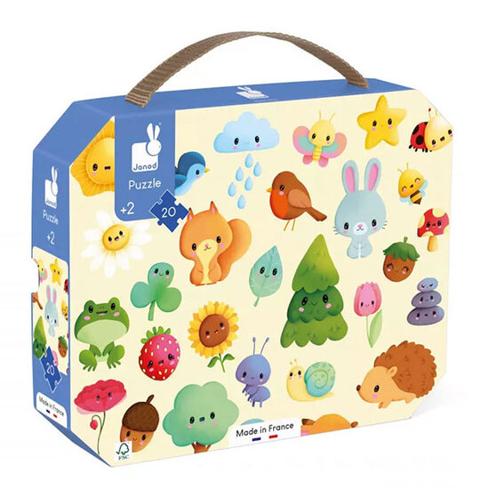 Janod Puzzle imagier de la nature 20 pièces Janod