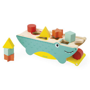 Janod Tropik shape sorter crocodile +1 yr