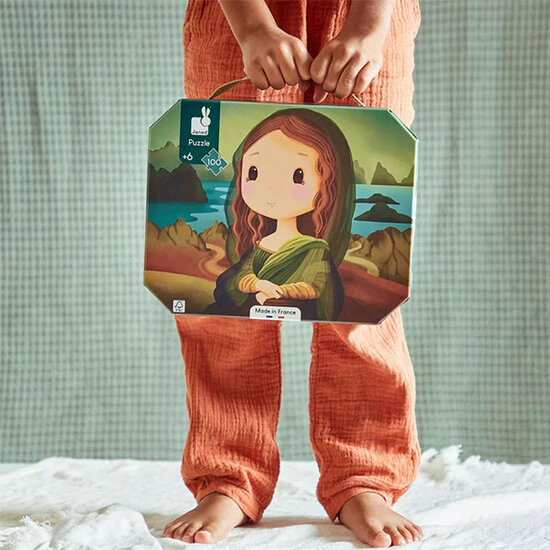 Janod Janod puzzel da Vinci 100 stukjes