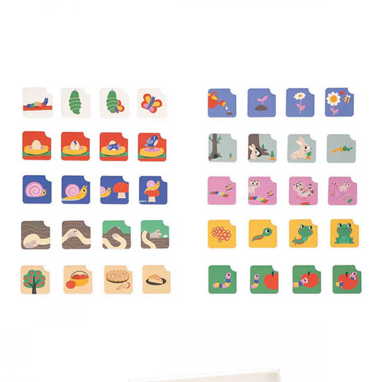 Janod Jeu éducatif cartes séquences Le jardin Janod