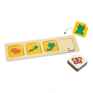 Jeu éducatif cartes séquences Le jardin Janod