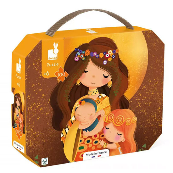 Janod Puzzle inspiré de Klimt 100 pièces Janod
