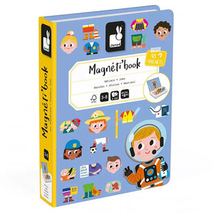 Janod Magnetic Book Jobs 48pcs 3-8yrs