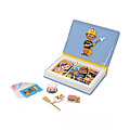 Janod Janod magnetibook Métiers 48pcs 3-8ans
