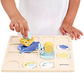 Janod Janod educational game double entry table snails