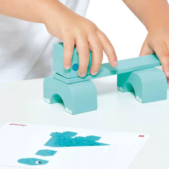 Janod Janod Dino construction game Cubikosaurus +2yrs