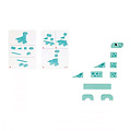 Janod Jeu de construction Cubikosaurus Janod +2ans