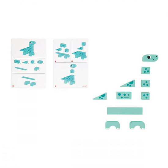 Janod Janod Dino construction game Cubikosaurus +2yrs