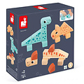Janod Janod Dino Bauspiel Cubikosaurus +2 Jahre