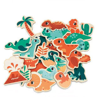 Magnets Dino 24 pièces Janod +2 ans