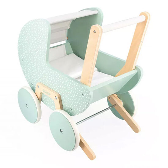 Janod speelgoed Janod doll pram Zen