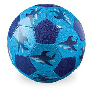 Ballon de football à paillettes 18cm Shark Crocodile Creek