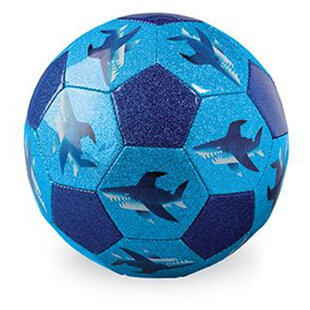 Crocodile Creek glitter voetbal 18cm - Haaienstad