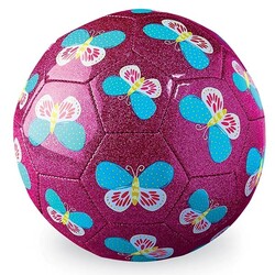 Crocodile Creek glitter voetbal 18cm - Butterfly