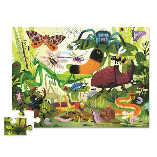Crocodile Creek Crocodile Creek | Shaped box puzzles, 36 pieces - Insects