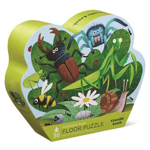 Crocodile Creek | Shaped box puzzles, 36 Stück - Insekten