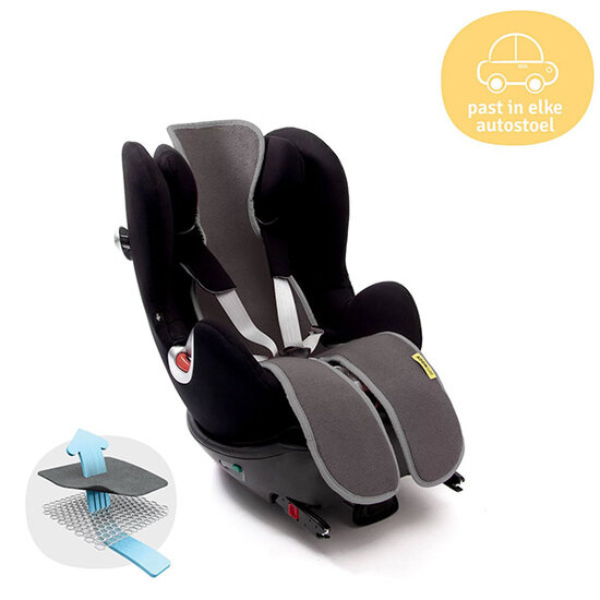 Aeromoov Aeromoov Sitzauflage Gruppe 2/3 mit Beinen Anthrazit