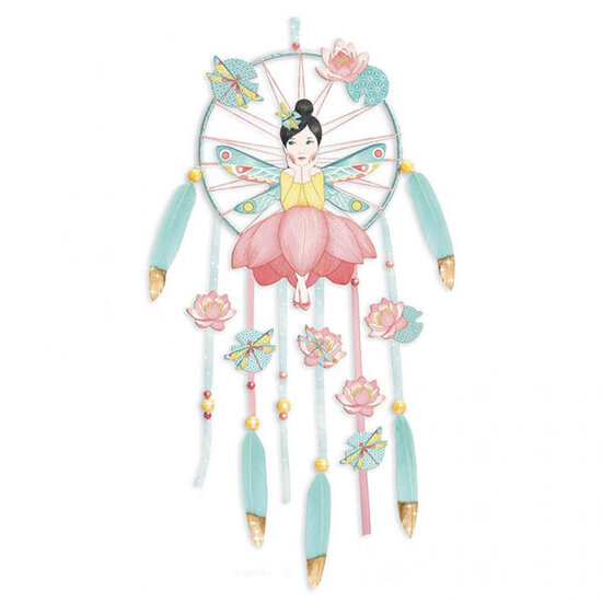 Djeco Djeco craft kit dreamcatcher to create Lotus Fairy