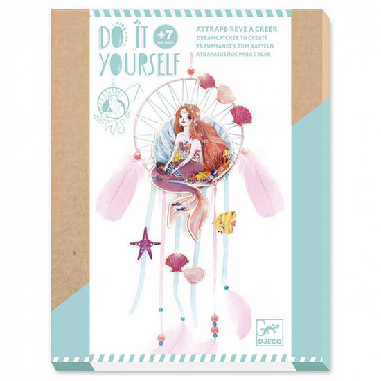Djeco Djeco craft kit dreamcatcher to create mermaid