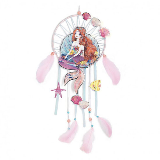 Djeco Djeco craft kit dreamcatcher to create mermaid